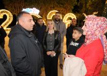 Adana’da 10 Noktada Yeni Yıl Işıklandırması İle Renkli Görüntüler Oluştu