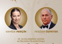 Adana Altın Koza’dan Ferzan Özpetek ve Vahide Perçin’e Onur Ödülü