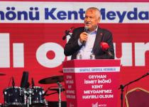 Ceyhan İsmet İnönü Kent Meydanı Açıldı