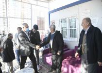 Başkan Zeydan Karalar her gün hemşehrilerini dinliyor