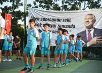 Geleceğin futbolcuları sezonu açtı