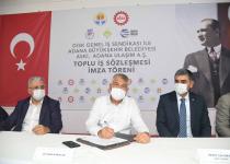 DİSK Genel İş ile Büyükşehir arasında toplu sözleşme imzalandı