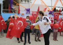 Büyükşehir, kırsalda ve şehirde 23 Nisan kutlamaları gerçekleştiriyor