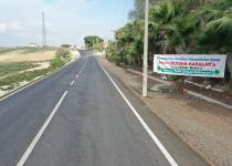 Karataş’ta yol ve park atağı
