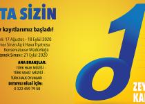 Konservatuvar Kayıtlarımız Başladı