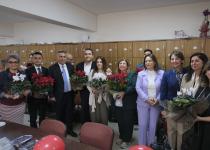 Güngör Geçer, Nuray Karalar'ın Görev Yaptığı Okulda Öğretmenler Günü'nü Kutladı..