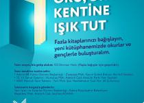 İnce Memed Halk Kütüphanesi için kitap bağışı kampanyası
